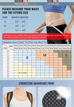 Posture Corrector Back Support Brace